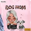 Personalized Dog Mom Cowprint Shirt - Hoodie - Sweatshirt 23575 1