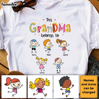 Personalized This Grandma Belongs To Shirt - Hoodie - Sweatshirt 23576 thumb 1