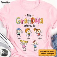 Personalized This Grandma Belongs To Shirt - Hoodie - Sweatshirt 23576 thumb 1