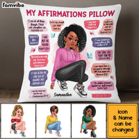 Personalized Christian Affirmations Pillow 23577 thumb 1