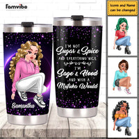 Personalized I'm Not Sugar And Spice Steel Tumbler 23579 thumb 1