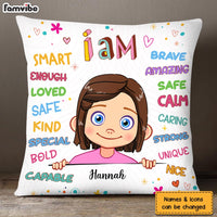 Personalized Gift For Granddaughter I Am Kind Pillow 23582 thumb 1