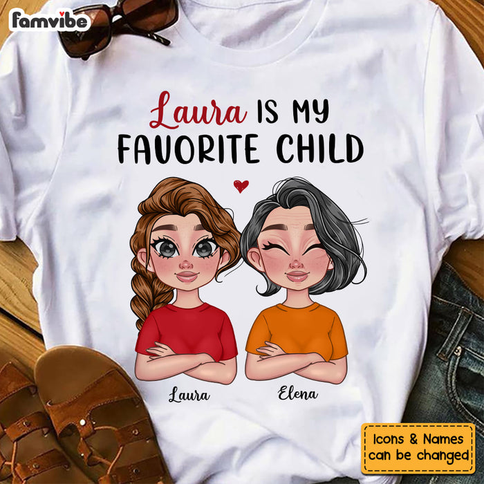 Personalized Mom Favorite Child Shirt - Hoodie - Sweatshirt 23586 1