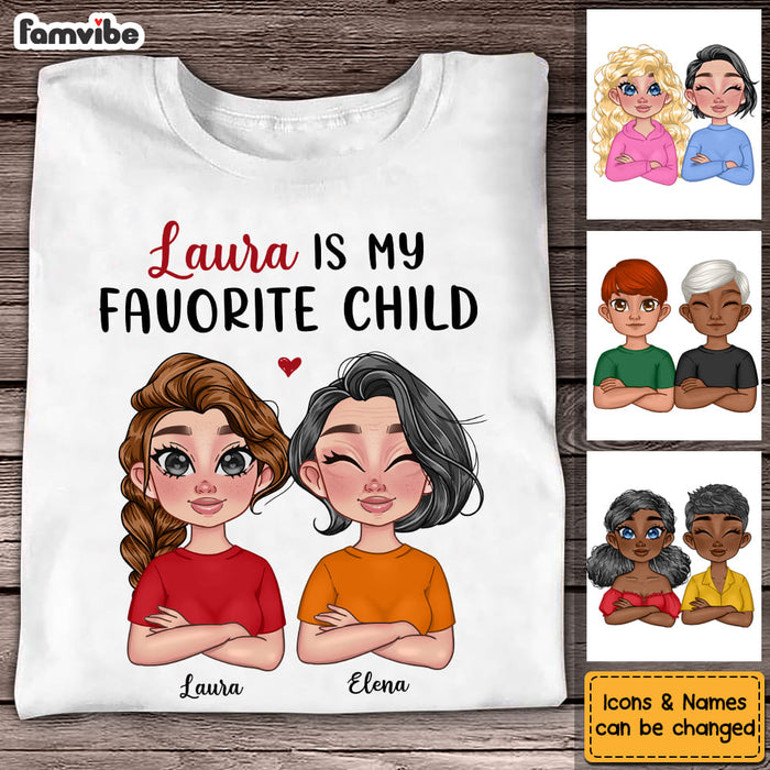 Personalized Mom Favorite Child Shirt - Hoodie - Sweatshirt 23586 1