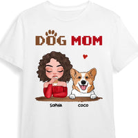 Personalized Dog Mom Shirt - Hoodie - Sweatshirt 23589 thumb 1
