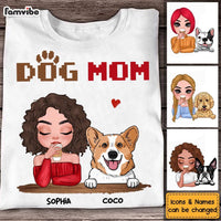 Personalized Dog Mom Shirt - Hoodie - Sweatshirt 23589 thumb 1