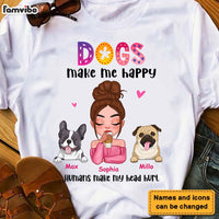 Personalized Gift Colorful Dog Mom Shirt - Hoodie - Sweatshirt 23590 thumb 1