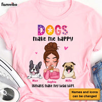 Personalized Gift Colorful Dog Mom Shirt - Hoodie - Sweatshirt 23590 thumb 1