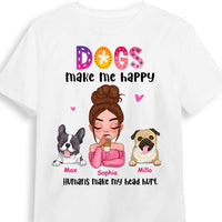 Personalized Gift Colorful Dog Mom Shirt - Hoodie - Sweatshirt 23590 thumb 1