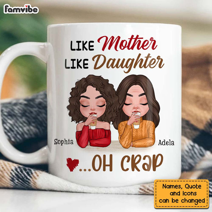 DIY Personalized Mugs – Like Mother, Like Daughter