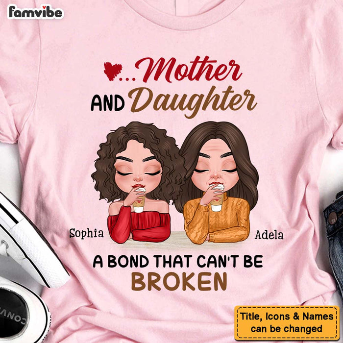 Personalized Gift Mother And Daughter Shirt - Hoodie - Sweatshirt 23592 1