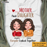 Personalized Gift Mother And Daughter Shirt - Hoodie - Sweatshirt 23593 thumb 1