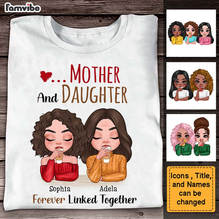 Personalized Gift Mother And Daughter Shirt - Hoodie - Sweatshirt 23593 1
