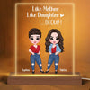 Personalized Gift Like Mother Like Daughter Plaque LED Lamp Night Light 23595 1