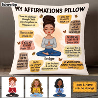 Personalized Christian Affirmations Pillow 23597 thumb 1