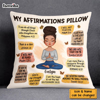Personalized Christian Affirmations Pillow 23597 thumb 1