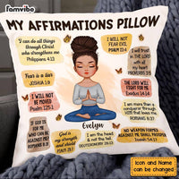 Personalized Christian Affirmations Pillow 23597 thumb 1