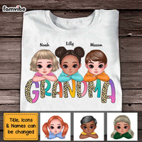 Personalized Gift for Grandma Leopard Print Shirt - Hoodie - Sweatshirt 23599 thumb 1