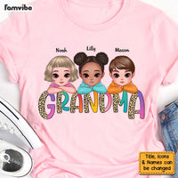 Personalized Gift for Grandma Leopard Print Shirt - Hoodie - Sweatshirt 23599 thumb 1