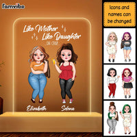 Personalized Gift Like Mother Like Daughter Plaque LED Lamp Night Light 23601 thumb 1