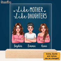 Personalized Mother And Daughter Plaque LED Lamp Night Light 23607 thumb 1