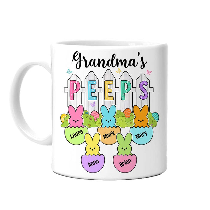 Personalized Gift For Grandma Peeps Easter Mug 23615 1
