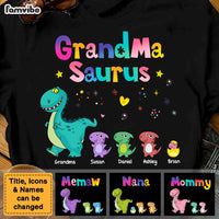 Personalized Grandma Saurus Shirt - Hoodie - Sweatshirt 23616 thumb 1
