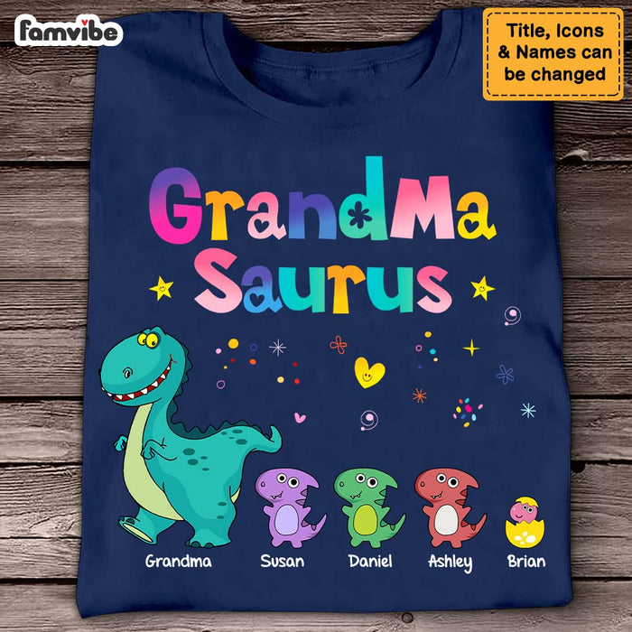 Personalized Grandma Saurus Shirt - Hoodie - Sweatshirt 23616 1