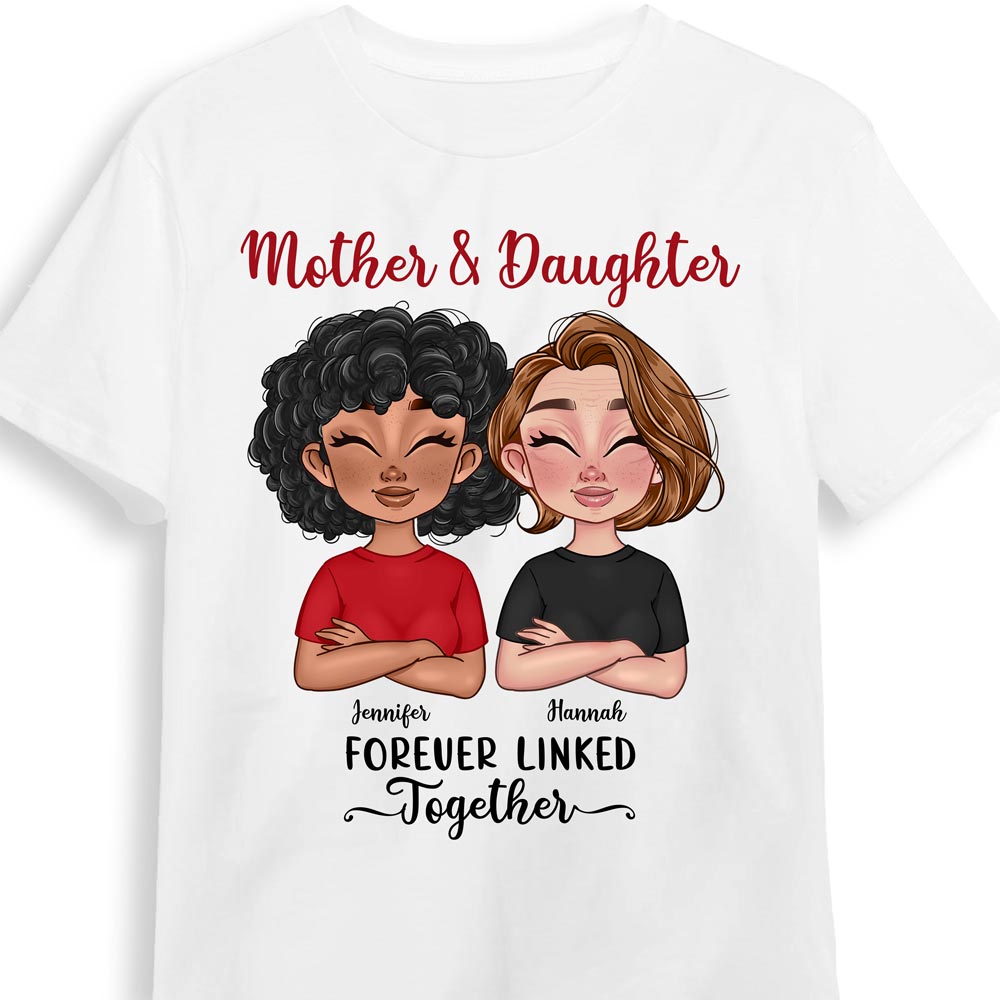 Personalized Mother And Daughter Shirt 23420 Primary Mockup