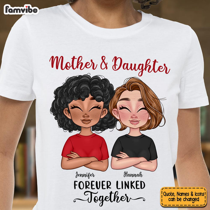 Personalized Mother And Daughter Shirt - Hoodie - Sweatshirt 23420 1