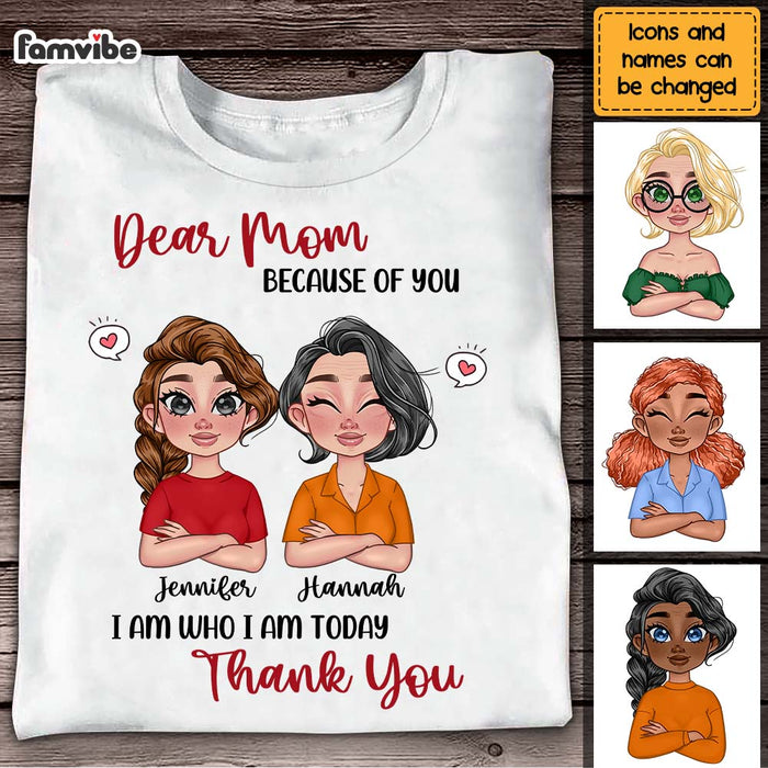 Personalized Gift for Mom And Daughter Shirt - Hoodie - Sweatshirt 23620 1