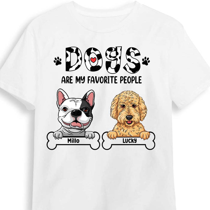 Personalized Dogs Are My Favorite People Shirt - Hoodie - Sweatshirt 23622 1