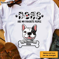Personalized Dogs Are My Favorite People Shirt - Hoodie - Sweatshirt 23622 thumb 1