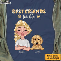 Personalized Friends For Life Dog Shirt - Hoodie - Sweatshirt 23623 thumb 1