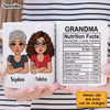 Personalized Gift For Grandma Funny Nutrition Facts Mug 23628 1