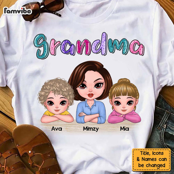 Personalized Gift for Grandma and Grandkid Shirt - Hoodie - Sweatshirt 23629 1