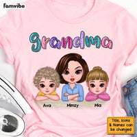 Personalized Gift for Grandma and Grandkid Shirt - Hoodie - Sweatshirt 23629 thumb 1