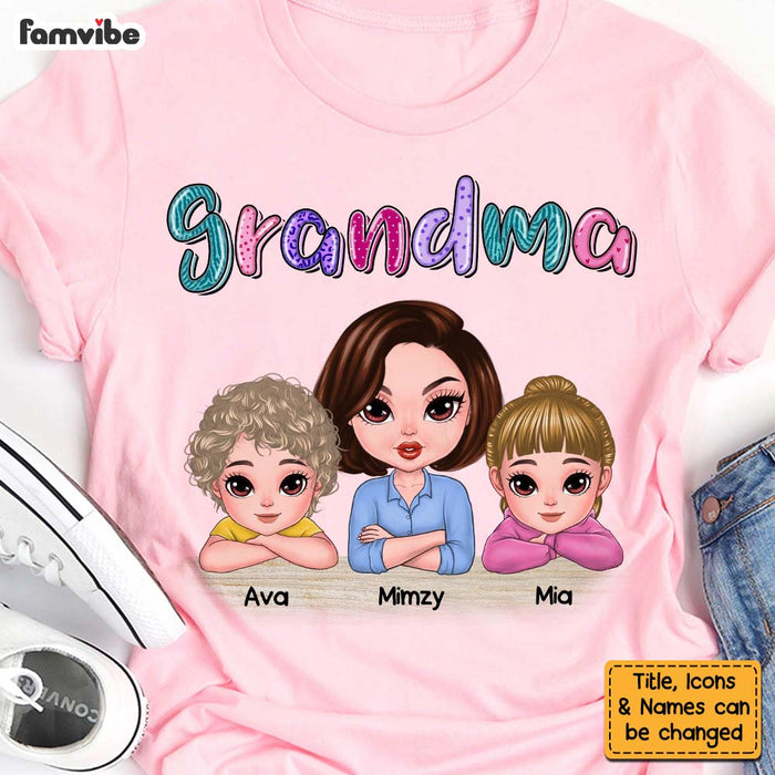 Personalized Gift for Grandma and Grandkid Shirt - Hoodie - Sweatshirt 23629 1