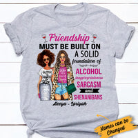 Personalized BWA Friends Sarcasm T Shirt AG252 81O34 thumb 1