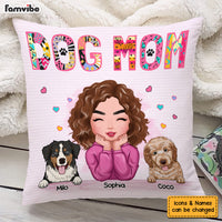 Personalized Dog Mom Pillow 23631 thumb 1
