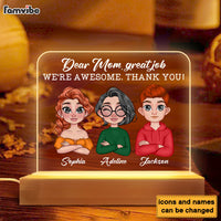 Personalized Gift for Mom Plaque LED Lamp Night Light 23633 thumb 1