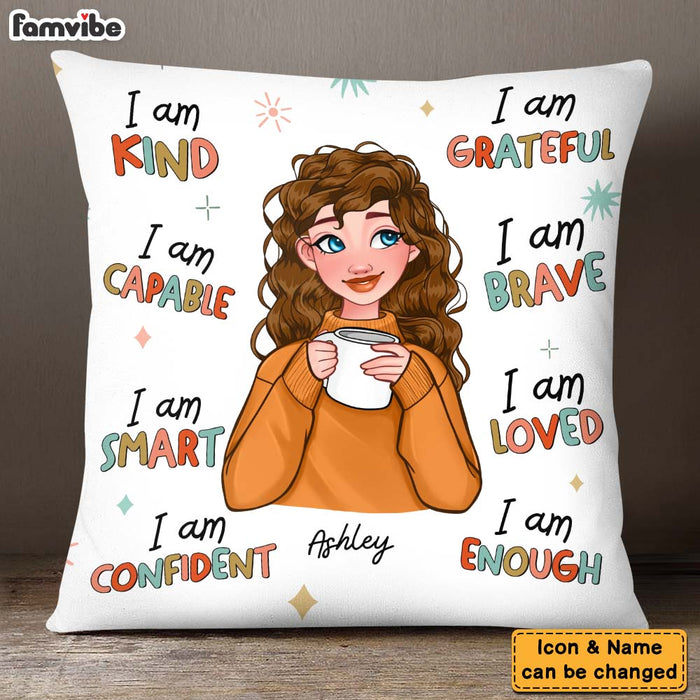 Personalized Gift For Granddaughter I Am Kind Pillow 23638 1