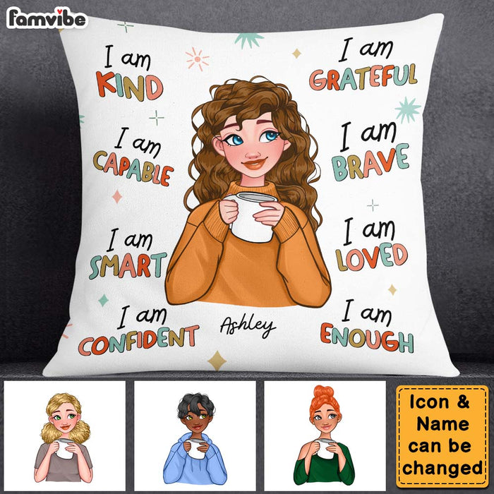 Personalized Gift For Granddaughter I Am Kind Pillow 23638 1