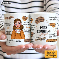 Personalized Daily Reminders Gift For Daughter Mug 23639 thumb 1