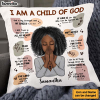 Personalized Gift For Christian Daughter Child Of God Pillow 23640 thumb 1