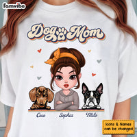 Personalized Retro Dog Mom Mother's Day Shirt - Hoodie - Sweatshirt 23644 thumb 1