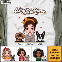 Personalized Retro Dog Mom Mother's Day Shirt - Hoodie - Sweatshirt 23644 thumb 1