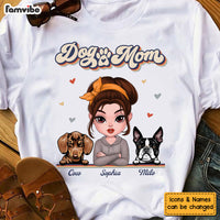 Personalized Retro Dog Mom Mother's Day Shirt - Hoodie - Sweatshirt 23644 thumb 1