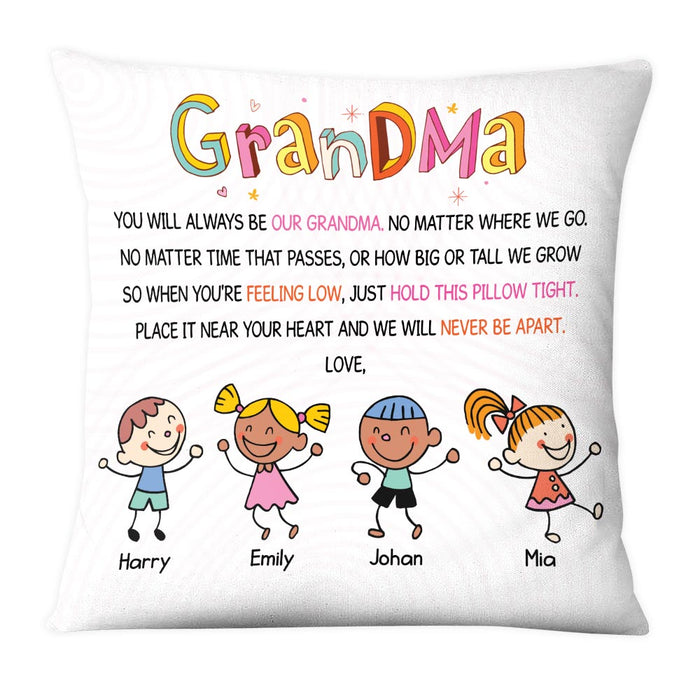 Personalized Gift For Grandma Hold Tight This Pillow 23646 1