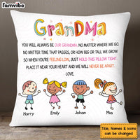 Personalized Gift For Grandma Hold Tight This Pillow 23646 thumb 1